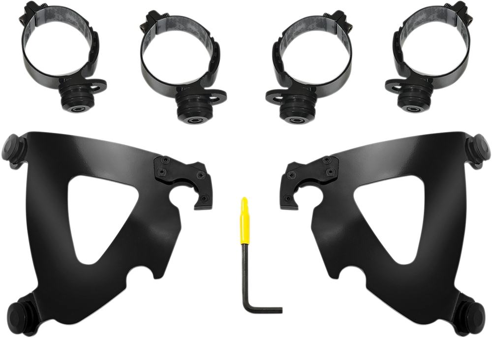 MEMPHIS SHADES Road Warrior Mounting Kit - Black - FLSB MEB2043