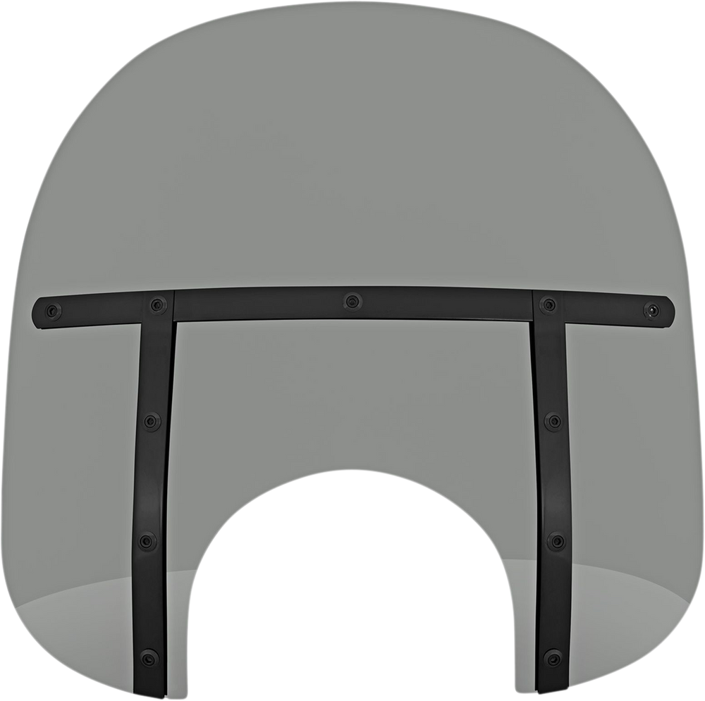 MEMPHIS SHADES Fats Windshield - 15" - 9" Headlight - Black Smoke MEB35212