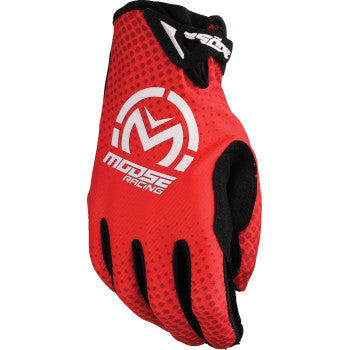 MOOSE RACING SX1™ Gloves - Red - Medium 3330-8049