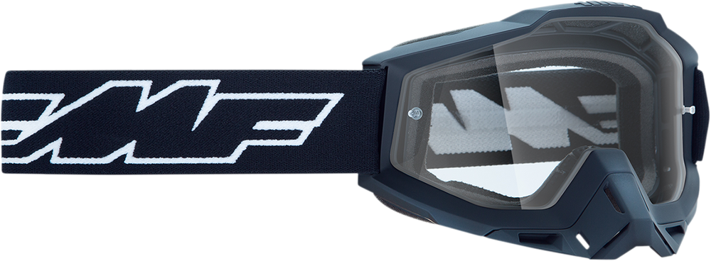 FMF PowerBomb Goggles - Rocket - Black - Clear F-50036-00001 2601-2972