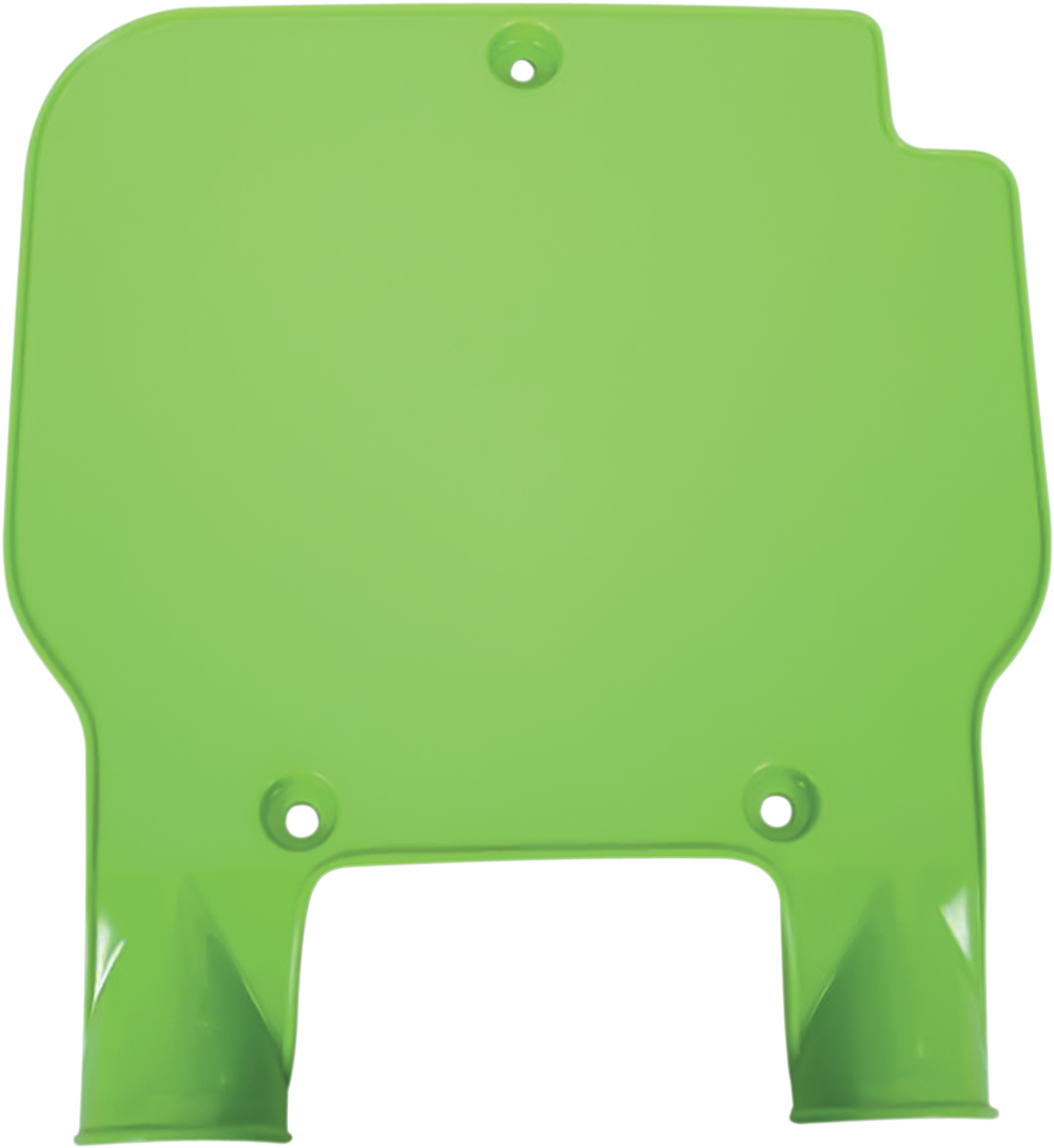 UFO Front Number Plate - Green KA02720026