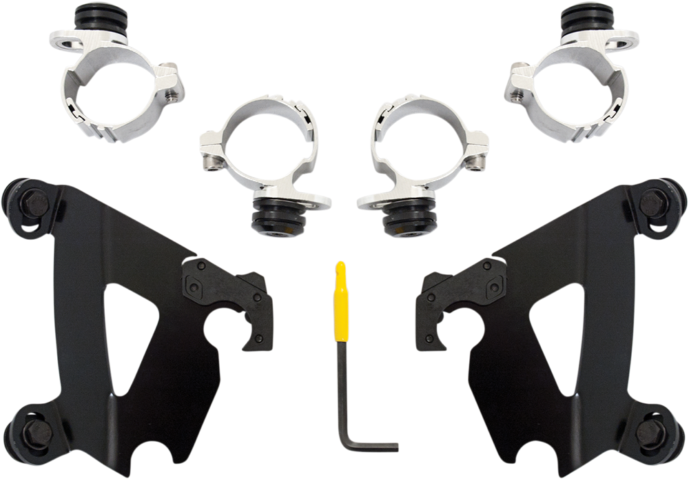 MEMPHIS SHADES Cafe Mounting Kit - Black - XLC MEB1997