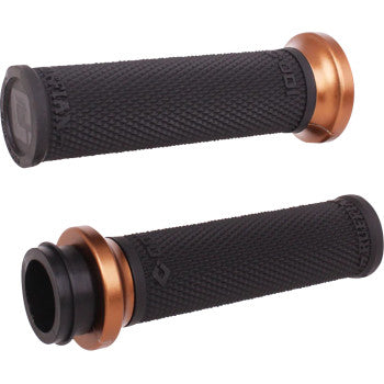 ODI Ruffian Lock-On Street Grips - Indian TBW - Black/Bronze V30ITWB-Z