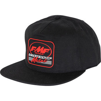 FMF Masters of Metal Hat - Black SU25196901BLK