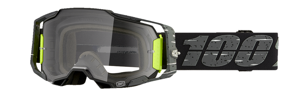 100% Armega Goggles - Antibia - Clear 50004-00021