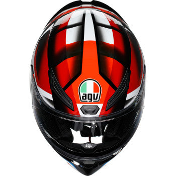 AGV K1 S Helmet - Fastlap - Black/Red/Blue - Small 0101-19451