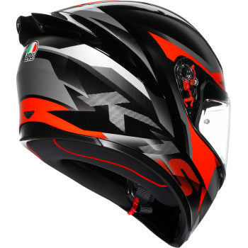 AGV K1 S Helmet - Fastlap - Black/Gray/Red - Small 2118394018064S