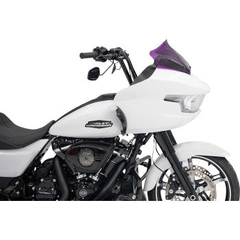 KLOCK WERKS Kolor Flare™ Windshield - 10" - Purple - FLTR KWW-01-0720