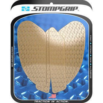 STOMPGRIP Traction Pad Tank Grips - Icon - Clear - KLX 230/S/SM 55-14-0202C