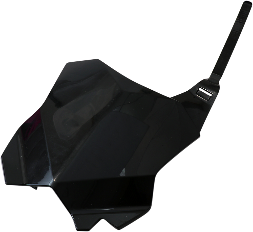 UFO Front Number Plate - Black ACTUALLY NUMBER PLATE KA04738-001