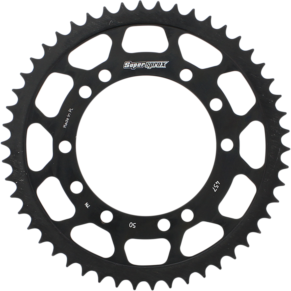 SUPERSPROX Steel Rear Sprocket - 50 Tooth RFE-457-50-BLK