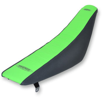 SDG Pleated Seat Cover - Green Top/Black Sides 96341GK