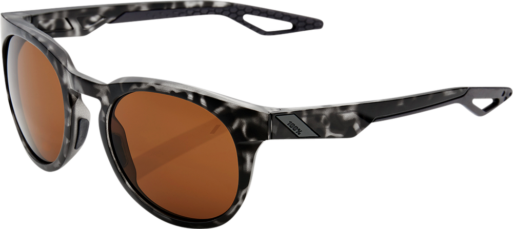 100% Campo Sunglasses - Black Havana - Bronze 61026-259-73