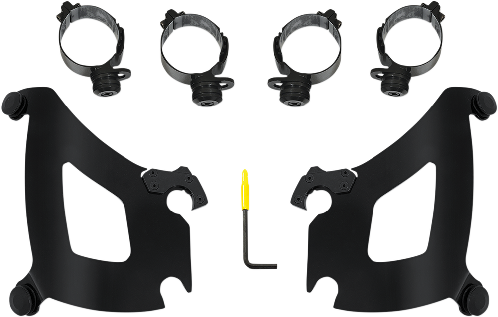 MEMPHIS SHADES Bullet Mounting Kit - Black - FLSB MEB2045