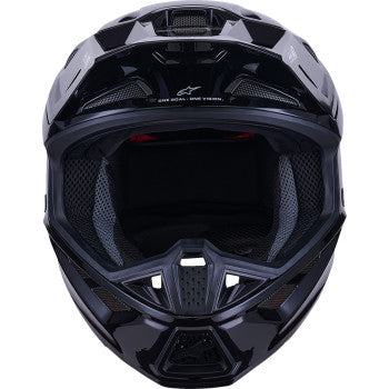 ALPINESTARS SM7 Helmet - Solid - Gloss Black - 2XL 8301426-1180-XXL