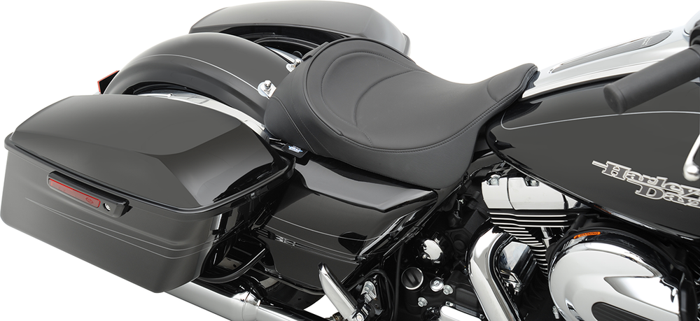 DRAG SPECIALTIES Solo Seat - Mild Stitched - Driver Backrest - FL '08-'22 0801-0886