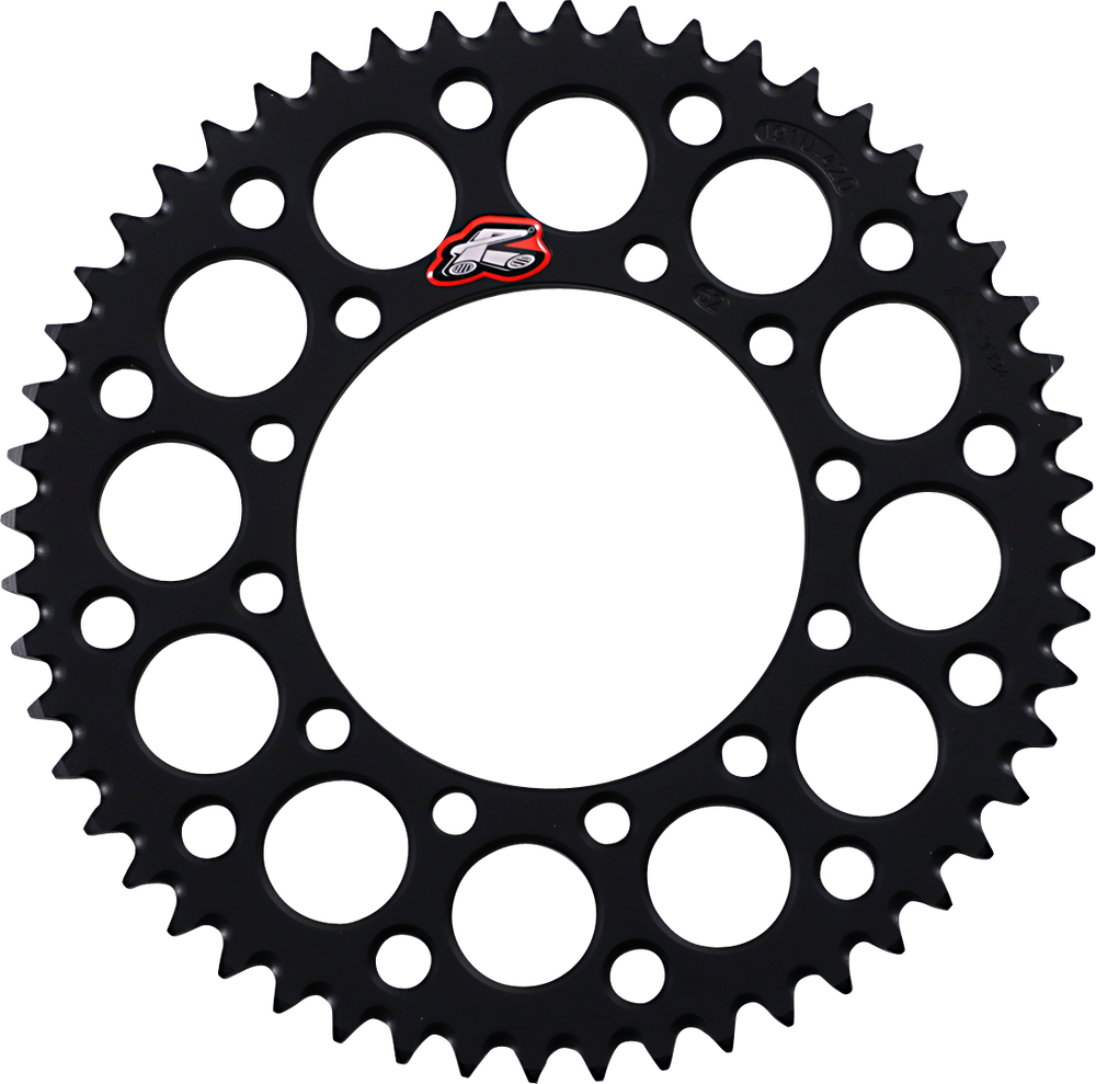 RENTHAL Sprocket - Kawasaki - Black - 52 Tooth 191U-420-52GEBK