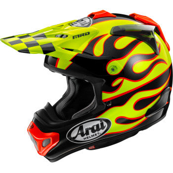 ARAI VX-Pro4 Helmet - Flame - Yellow - XS 0110-8959