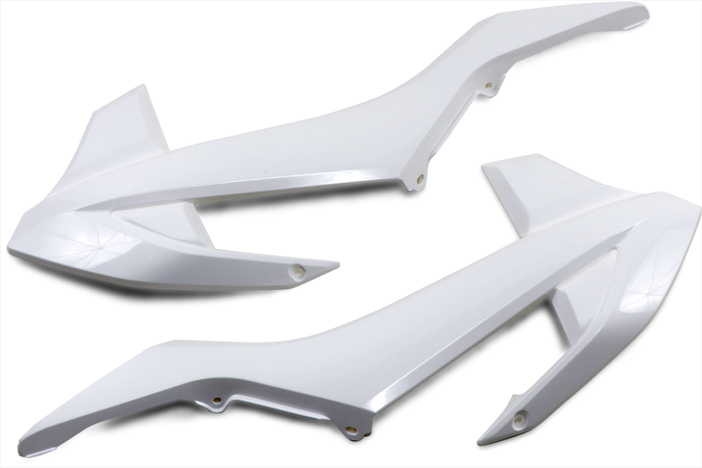 UFO Radiator Shrouds - White KT04073-047