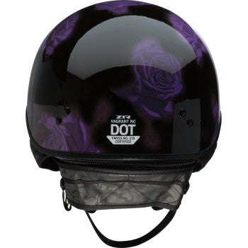 Z1R Vagrant NC Helmet - Rose - Black/Purple - XS 0103-1444