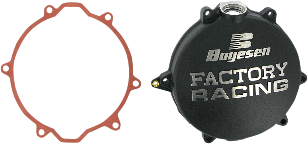 BOYESEN Clutch Cover - Black - KTM 250 SX-F CC-44B