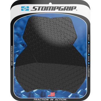 STOMPGRIP Traction Pad Tank Grips - Icon - Black - GSX-R 600/750 55-14-0057B