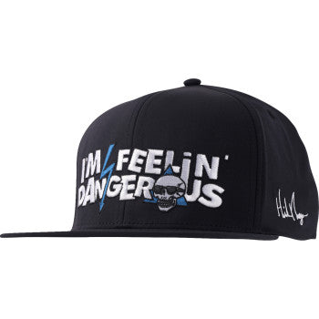 Deegan Apparel Shocking Hat - Black/Blue - One Size DMAHS3004BBUOS