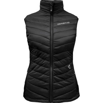 GERBING HEATED CLOTHING Women's 7V Khione Puffer Heated Vest 2.0 - Black - Medium GERKPVST7VWBM