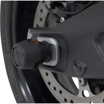 SW-MOTECH Axle Sliders - Rear - Set - Triumph Tiger /Trident 660 - X-Cape 650 2021-2024 STP.11.176.10700/B