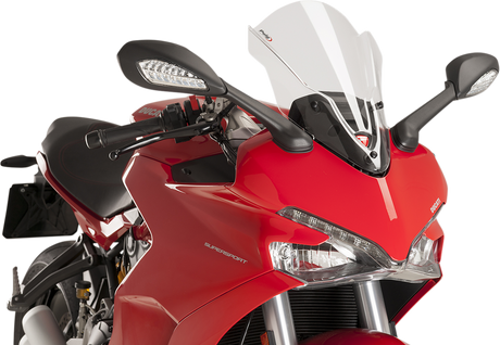 PUIG HI-TECH PARTS Race Windscreen - Clear - Tour - Ducati 9434W