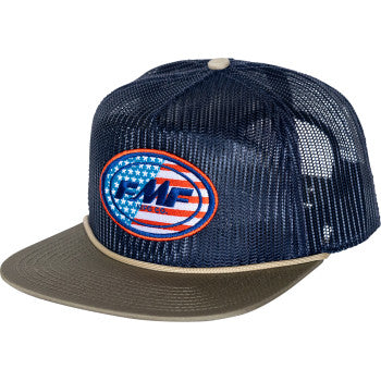 FMF Split Flag Hat - Navy SU25196902NVY