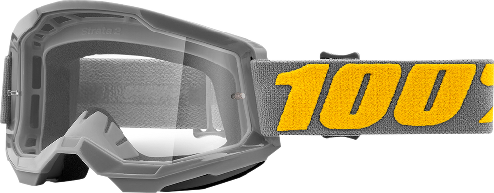 100% Strata 2 Goggles - Izipizi - Clear 50027-00006
