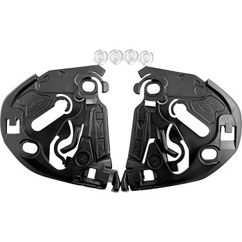 ARAI VAS-A Base Plates - Black 21075