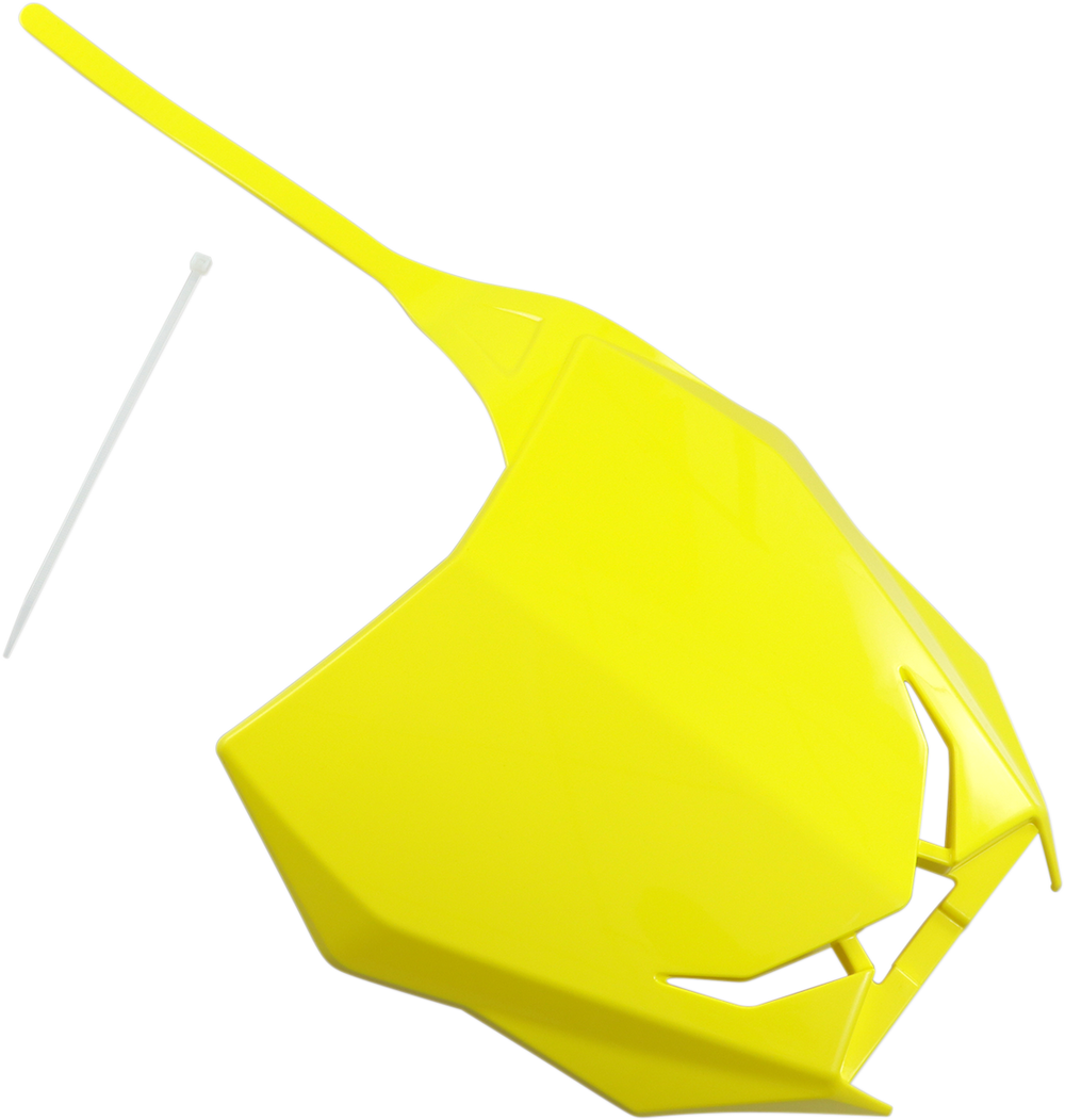 UFO Front Number Plate - RM Yellow SU04943-102