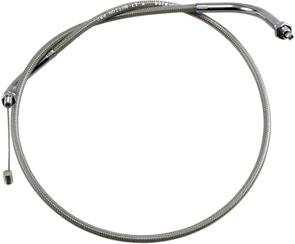 MOTION PRO Throttle Cable - Push - Yamaha - Stainless Steel 65-0285