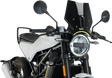 PUIG HI-TECH PARTS New Generation Windscreen - Black - Husqvarna 9702N