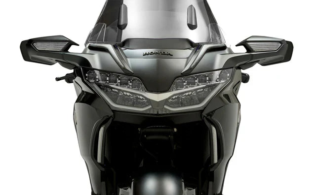 Goldstrike Strike Windshield Trim For Gold Wing, Black 18051