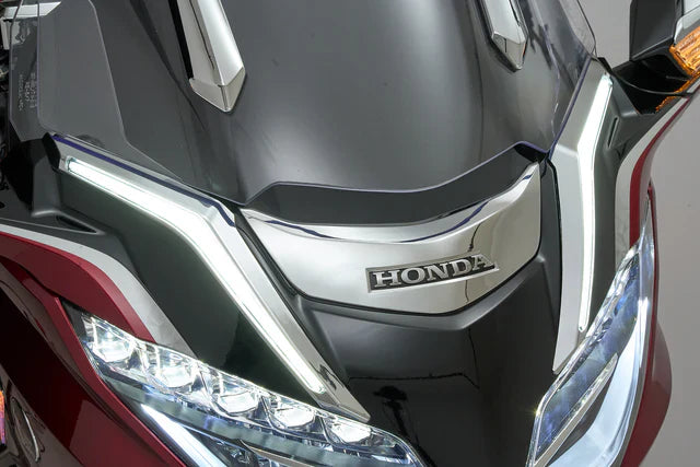 Goldstrike Strike Windshield Trim For Gold Wing, Black 18051