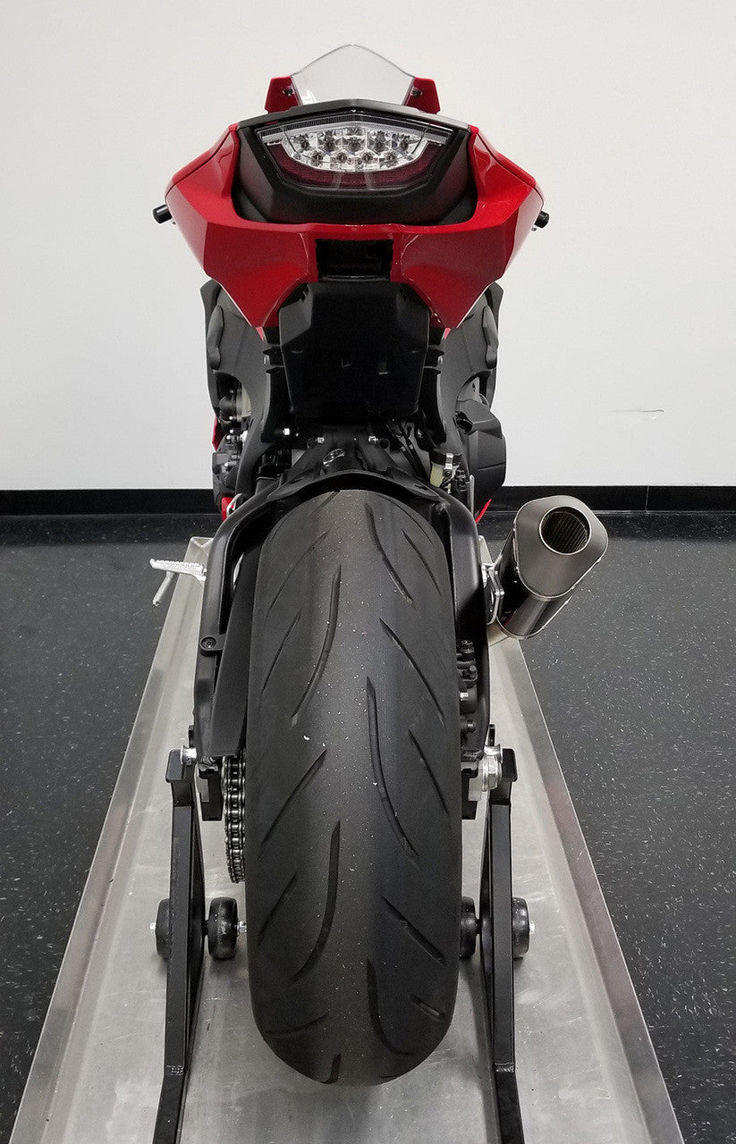 Graves motorsports cat back slip-on exhaust carbon  CBR1000RR 17-25  EXH-17CB1-CBTC