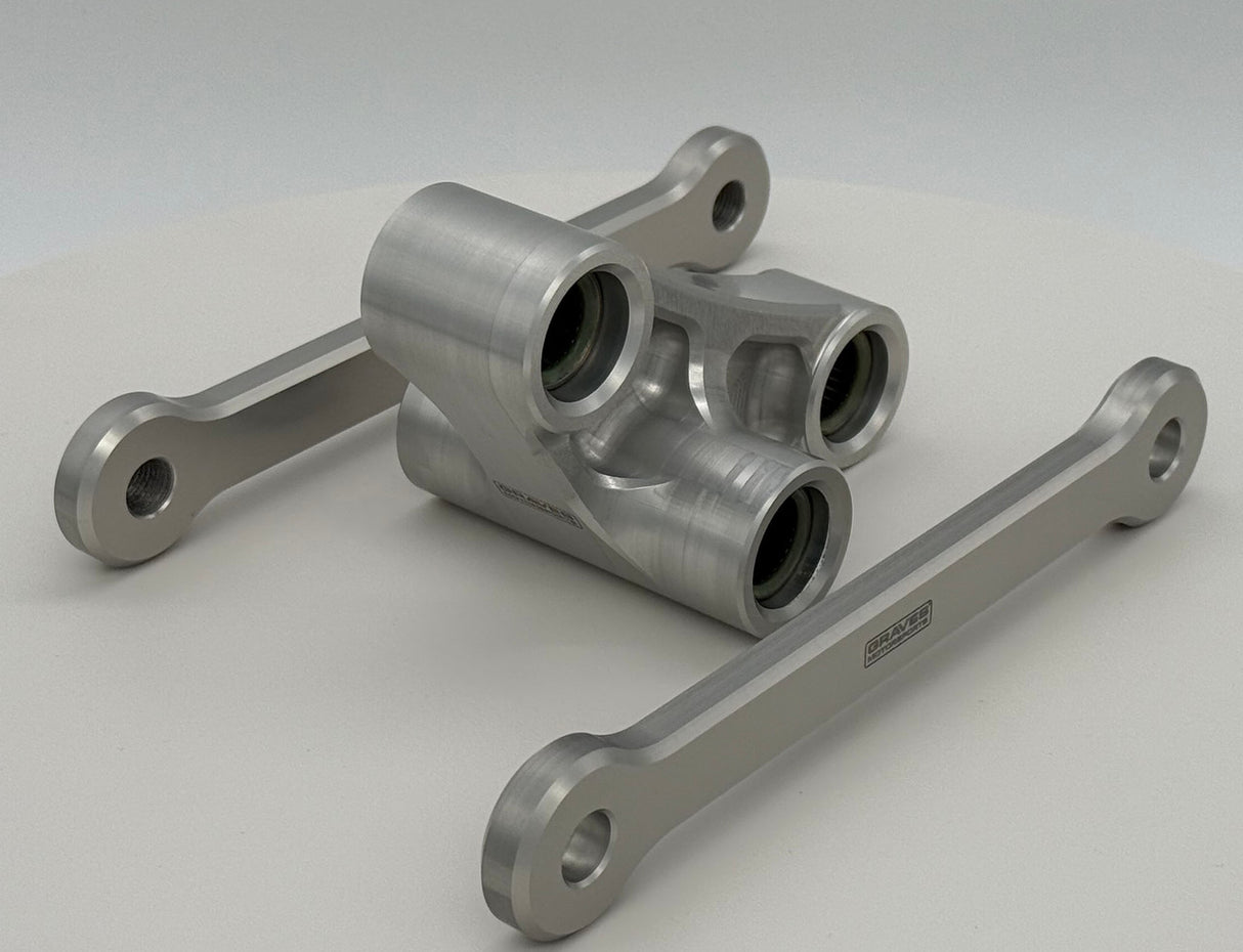 Graves Kawasaki - A Spec Kit Suspension Link ZX-636 / ZX-6R 2009 - 2025 LINK-ZX6-KITA