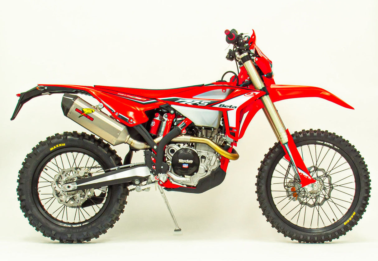 Graves slip-on exhaust FOR beta 20-23 multi fitment titanium EXB-20RRS-SOT