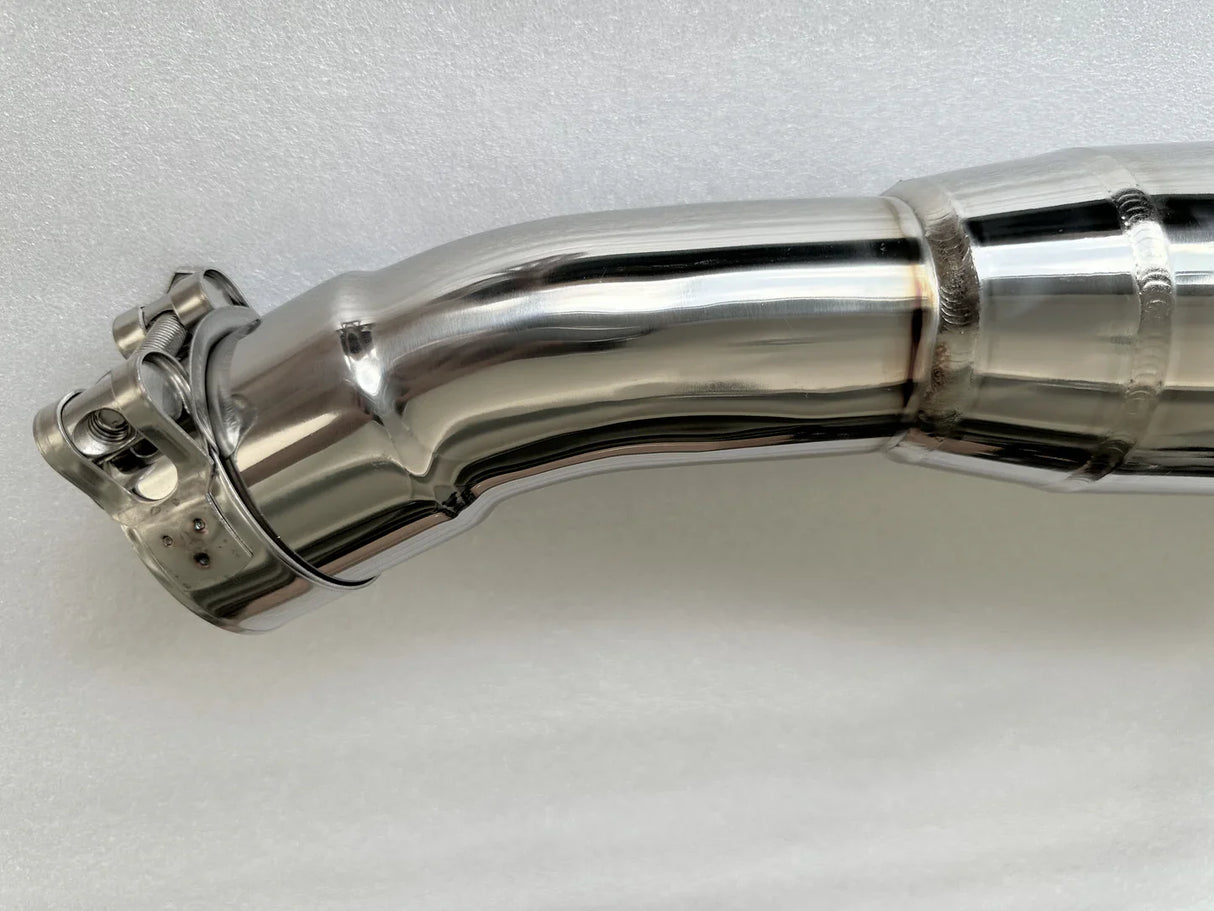 Vandemon Ninja H2 H2R Titanium Slip-On 2015-2025 KAWAH2TIMUFPOLA VA-142