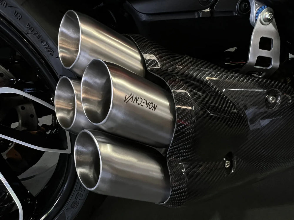 Vandemon  Ducati Diavel V4 Stealth Bimodal Quattro Titanium Exhaust System 2023-2024  DUCDVLV4TIEXHWV VA-32