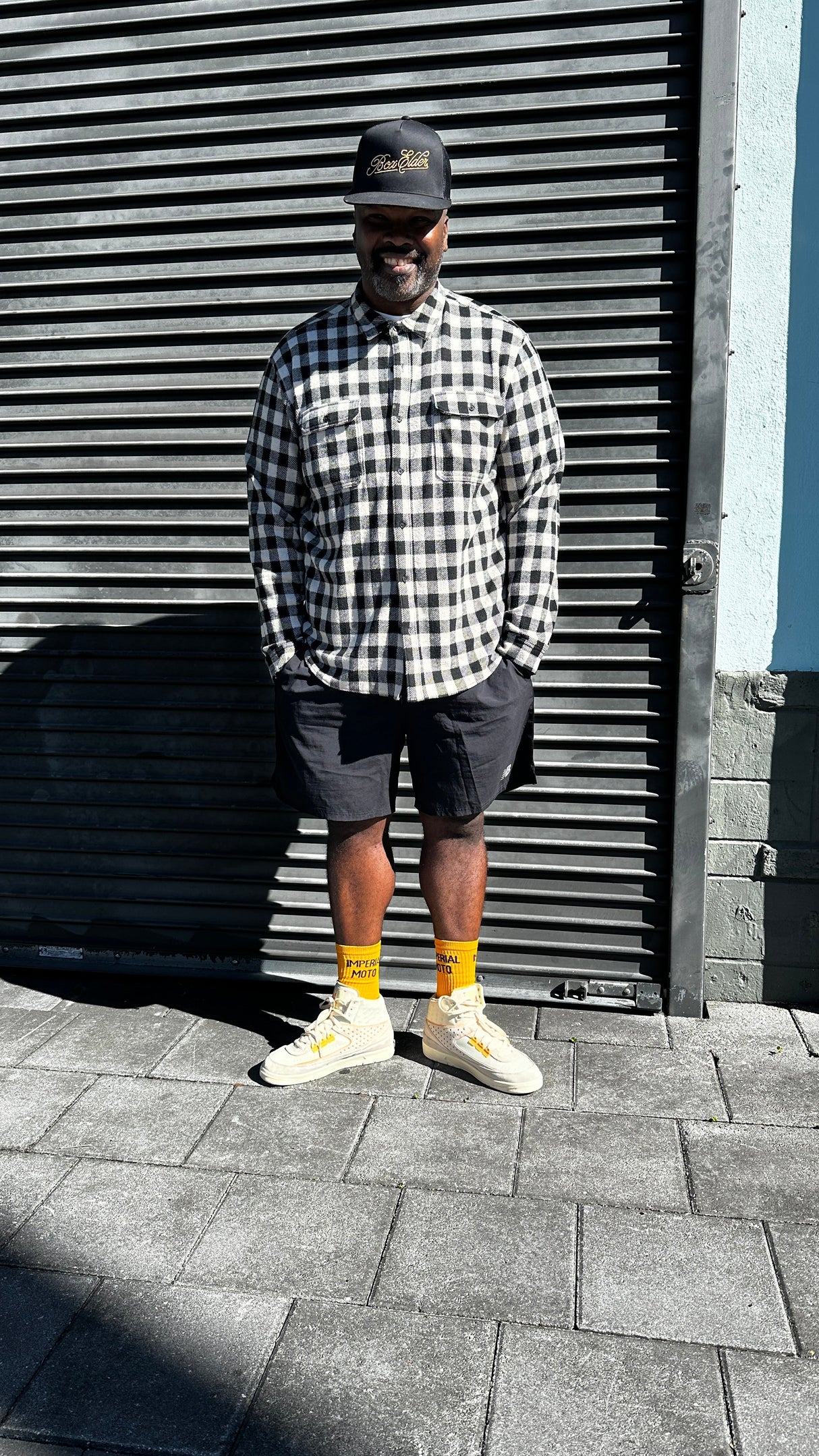 IN STOCK IMPERIAL MOTO Gold Crew Sock