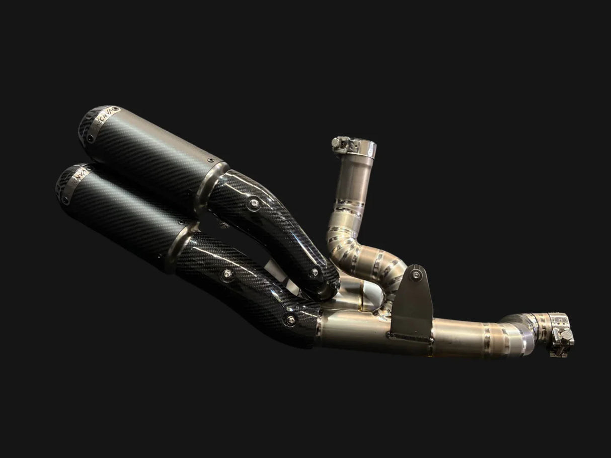 Vandemon Ducati Supersport 950 Titanium Slip-On 2021-23 DUC950SSTIEXHCFA VA-42