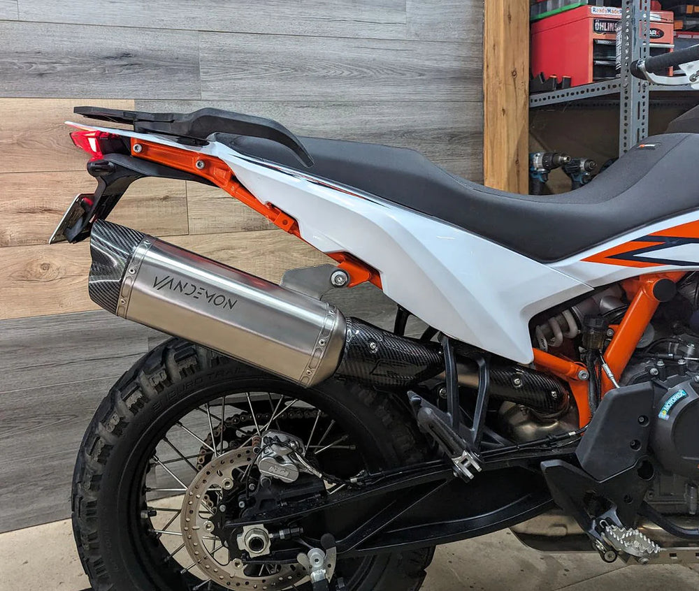Vandemon  KTM 790 & 890 Adventure HUSQVARNA Norden 901 Titanium Slip-On & Link Pipe  KTM790ADTIMUFFB VA-57