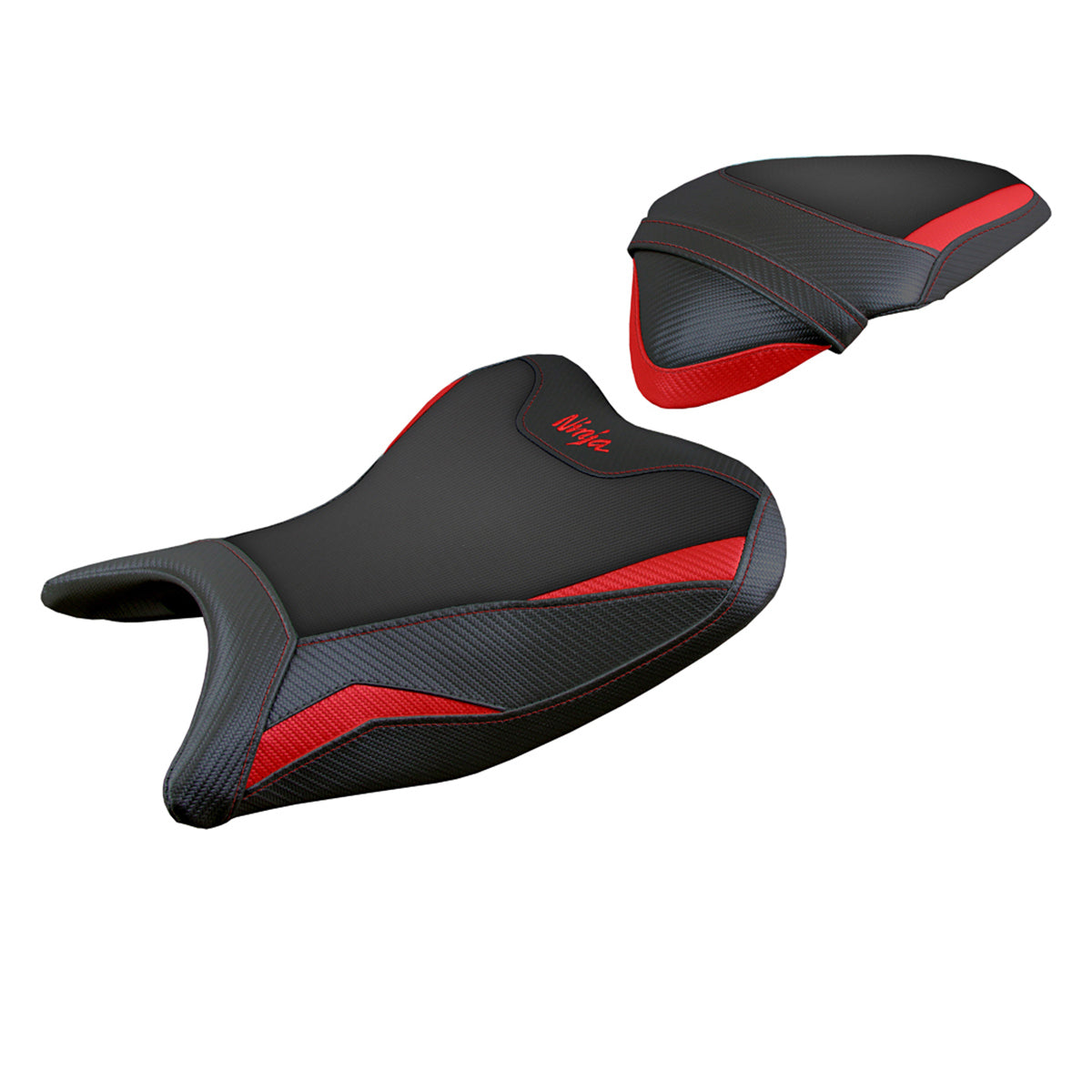 Tappezzeria Italia Kawasaki Ninja 400 2018-2023 Seat Cover in Red and Black