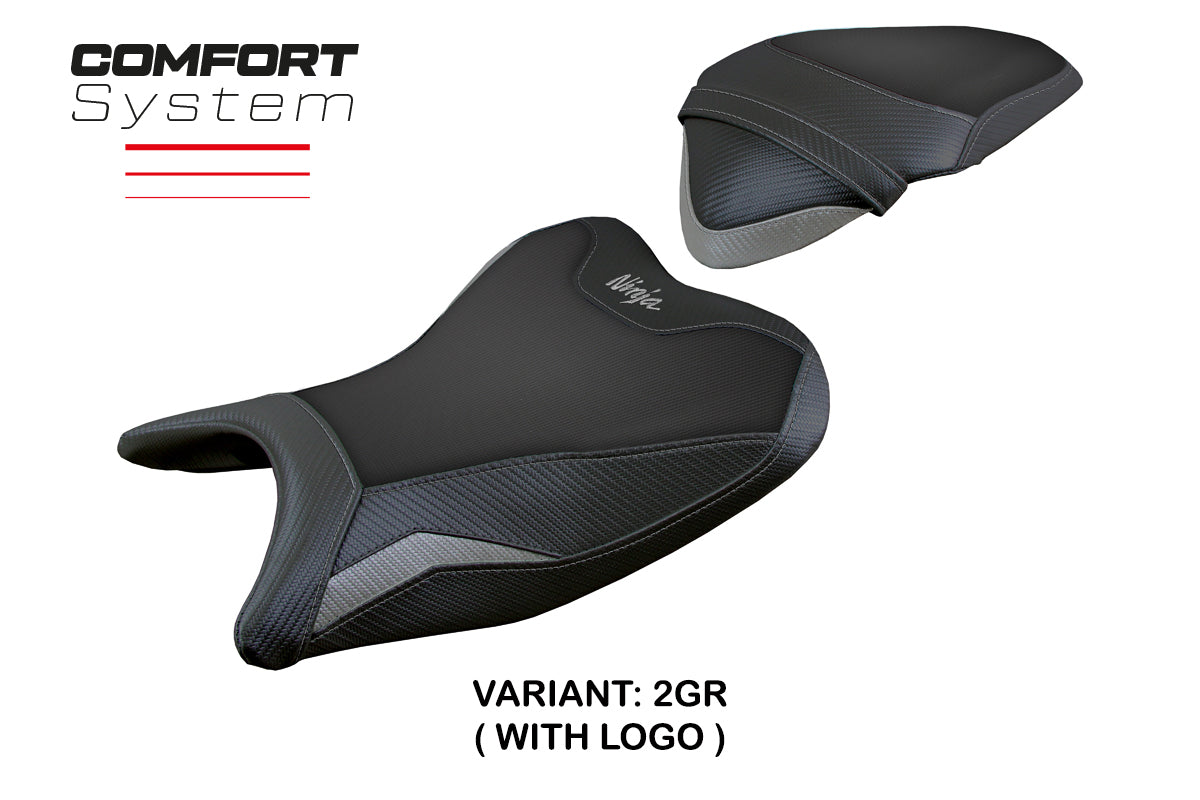 Tappezzeria Italia Kawasaki Ninja 400 2018-2023 Seat Cover Comfort in Grey