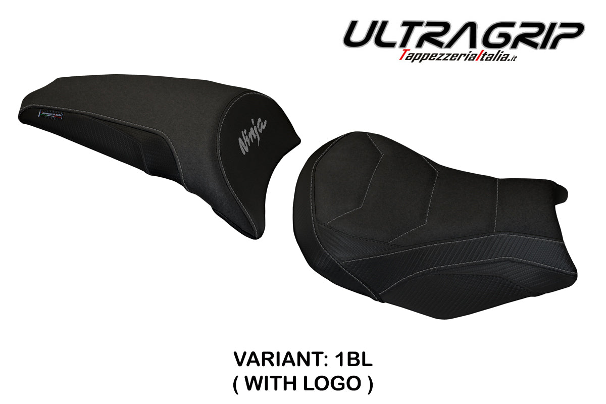 Tappezzeria Italia Kawasaki Ninja 650 Z650 2017-2025 Seat Cover Ultragrip in Black