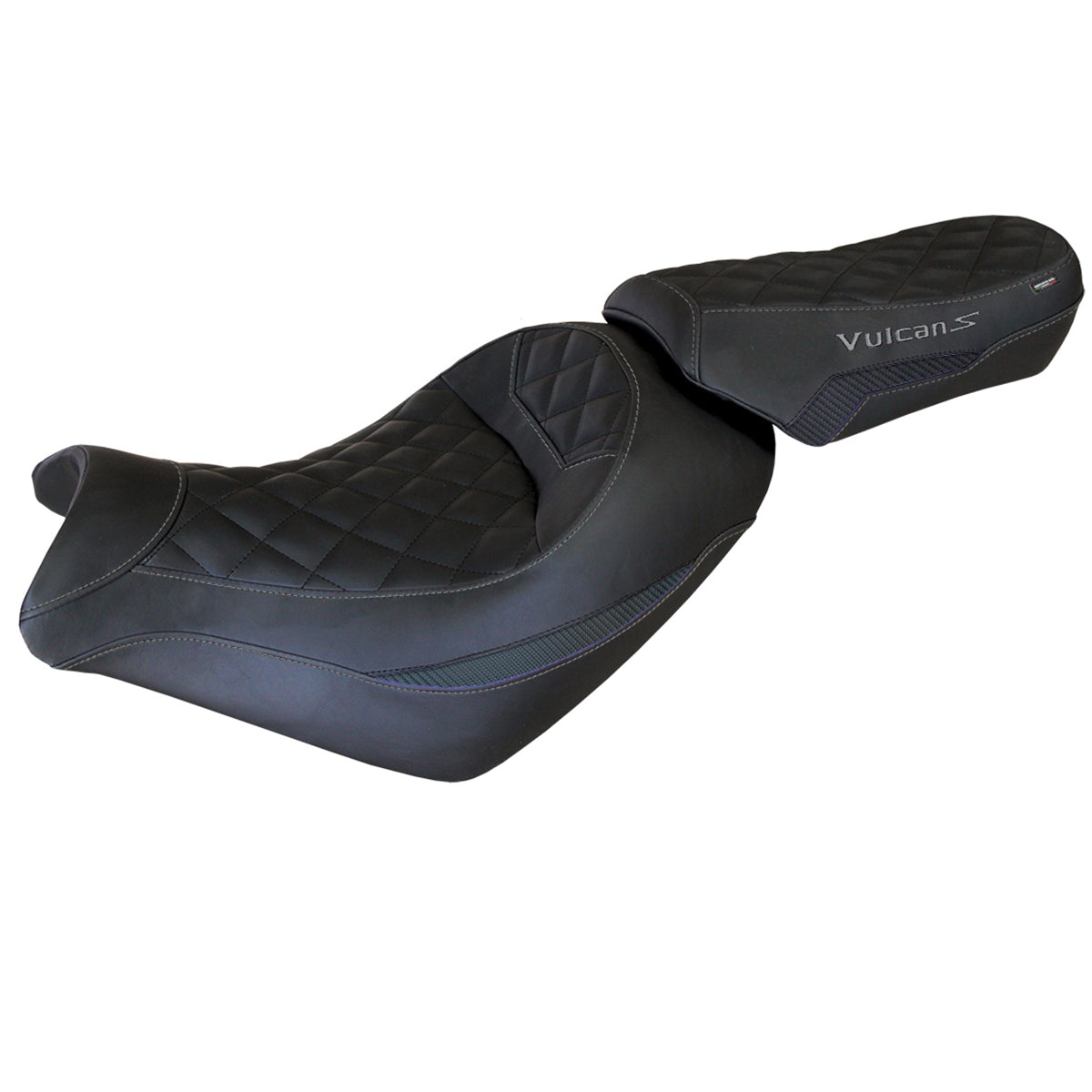 Tappezzeria Italia Kawasaki Vulcan 650 S 2014-2025 Seat Cover in Black